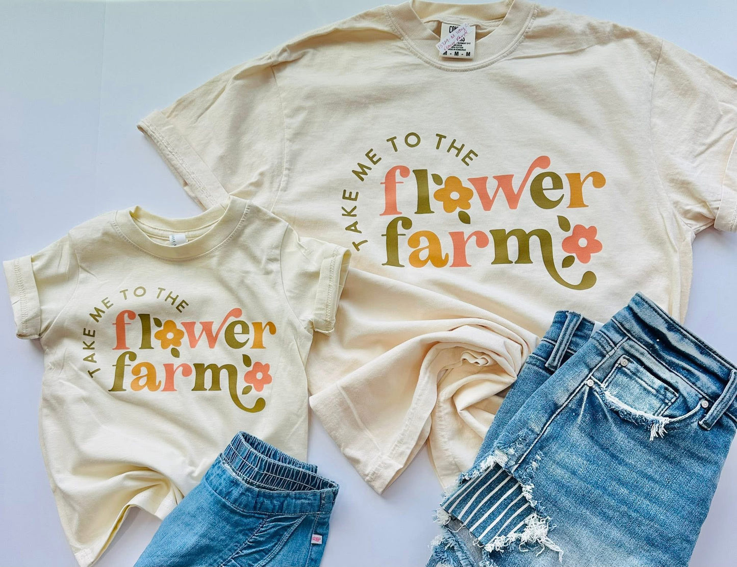 Take Me To The Flower Farm Tee