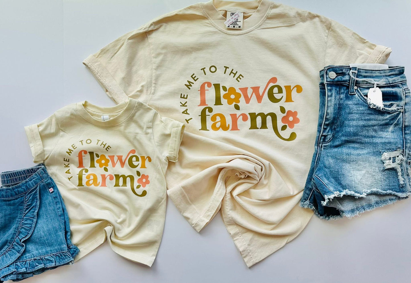 Take Me To The Flower Farm Tee