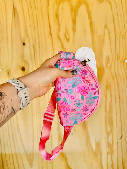 Girls Floral Fun Belt Bag