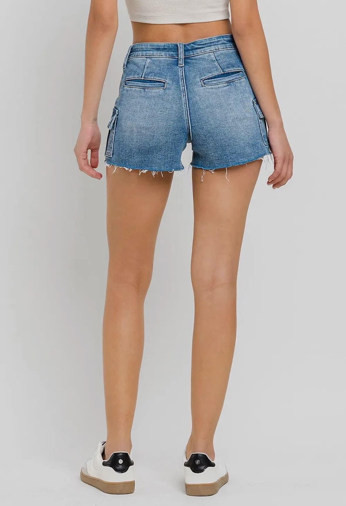 Cassidy High Rise Cargo Shorts
