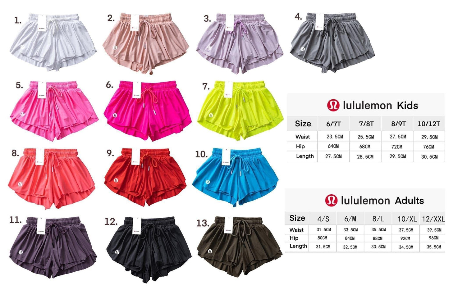 Women’s Viral Flowy Shorts W/Built in Spandex