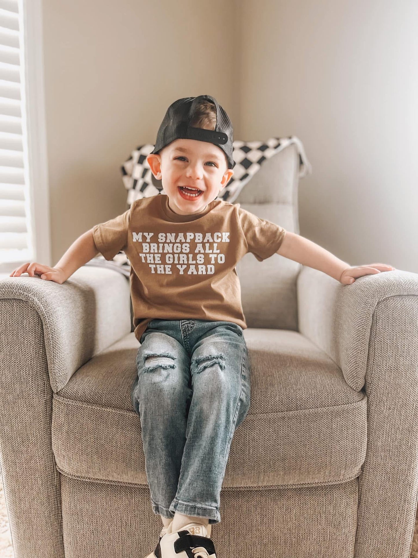 My SnapBack Brings All The Girls To The Yard Tee RTS