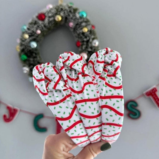 Christmas Tree Cake Headband