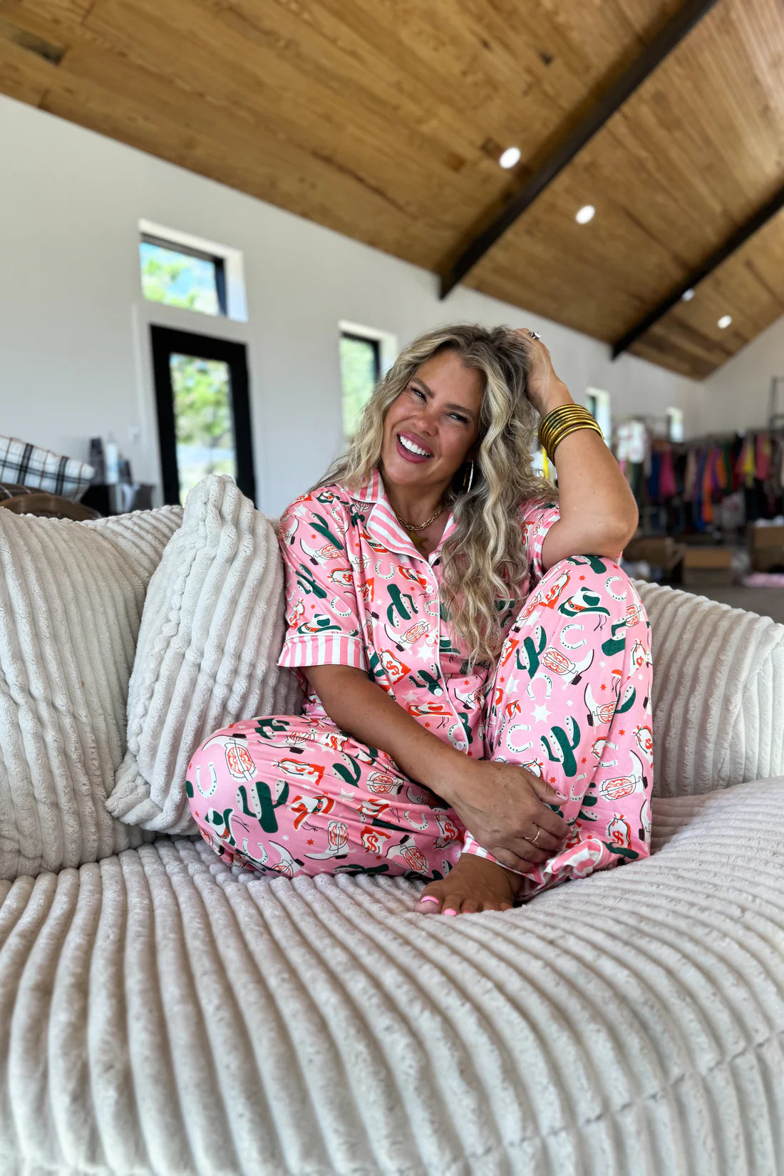 Howdy Honey Western PJ Set RTS