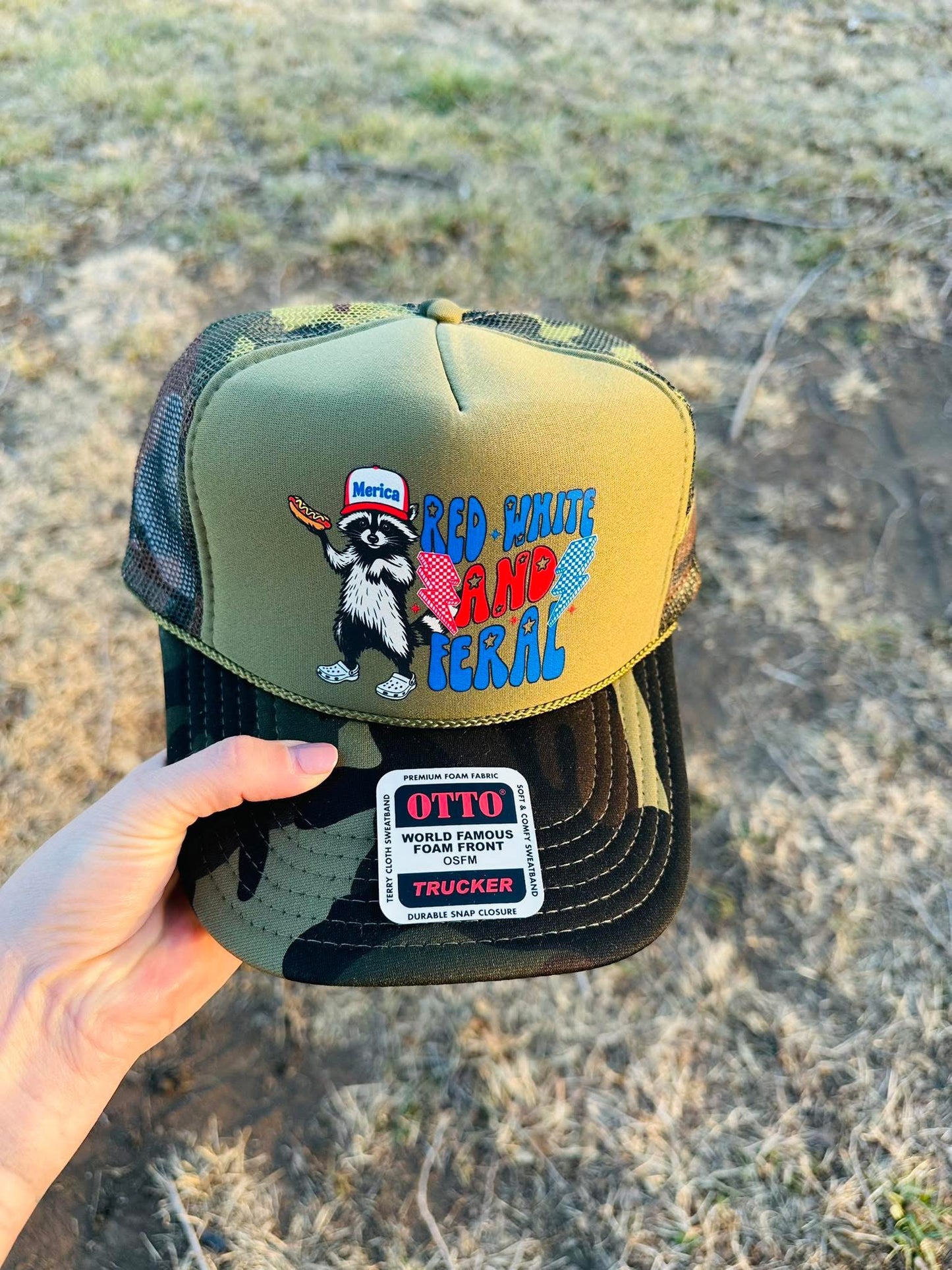 Red, White & Feral Hat RTS