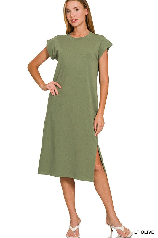Billiot Short Sleeve Midi Dress