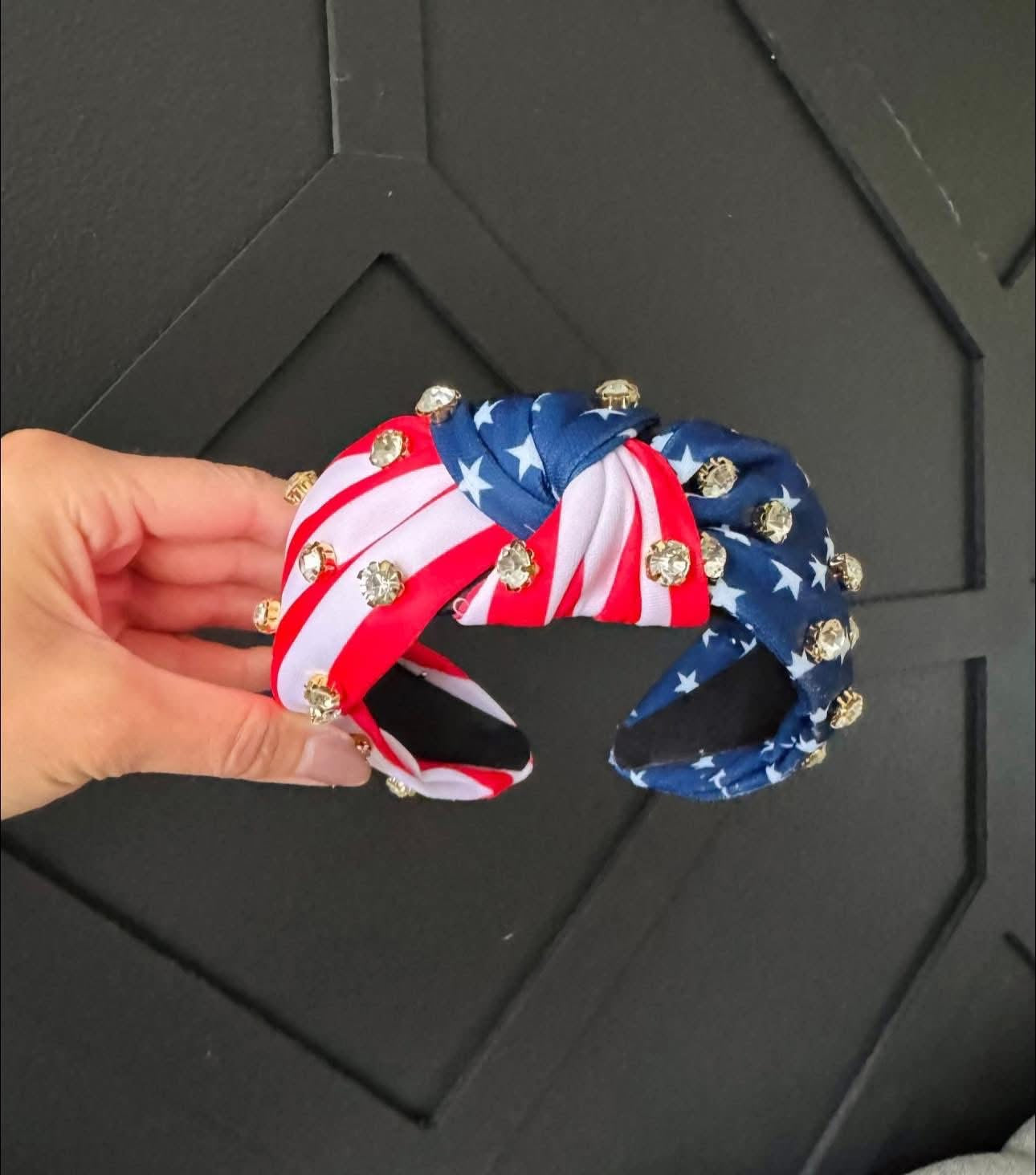 Patriotic Bling Headband