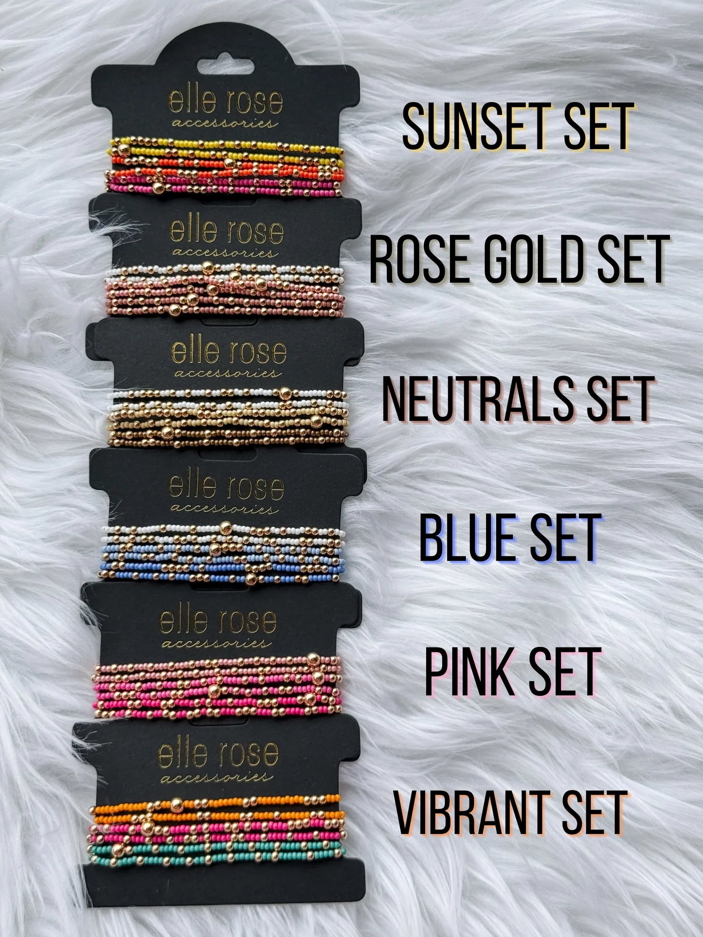 Beaded Bracelet Set RTS