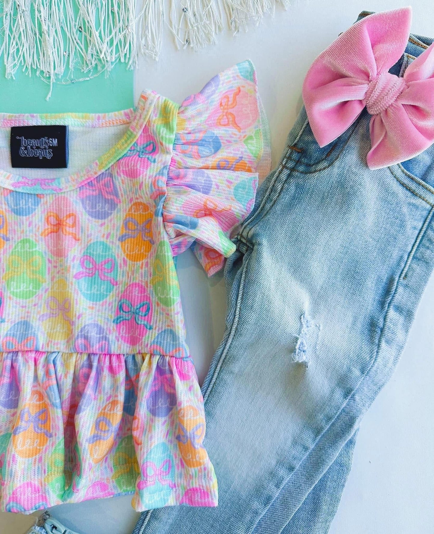 Coquette Easter Peplum RTS