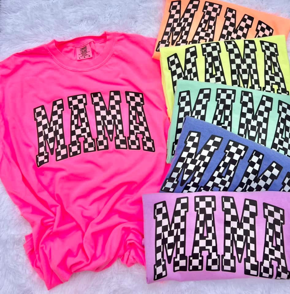 Neon Check Mama RTS