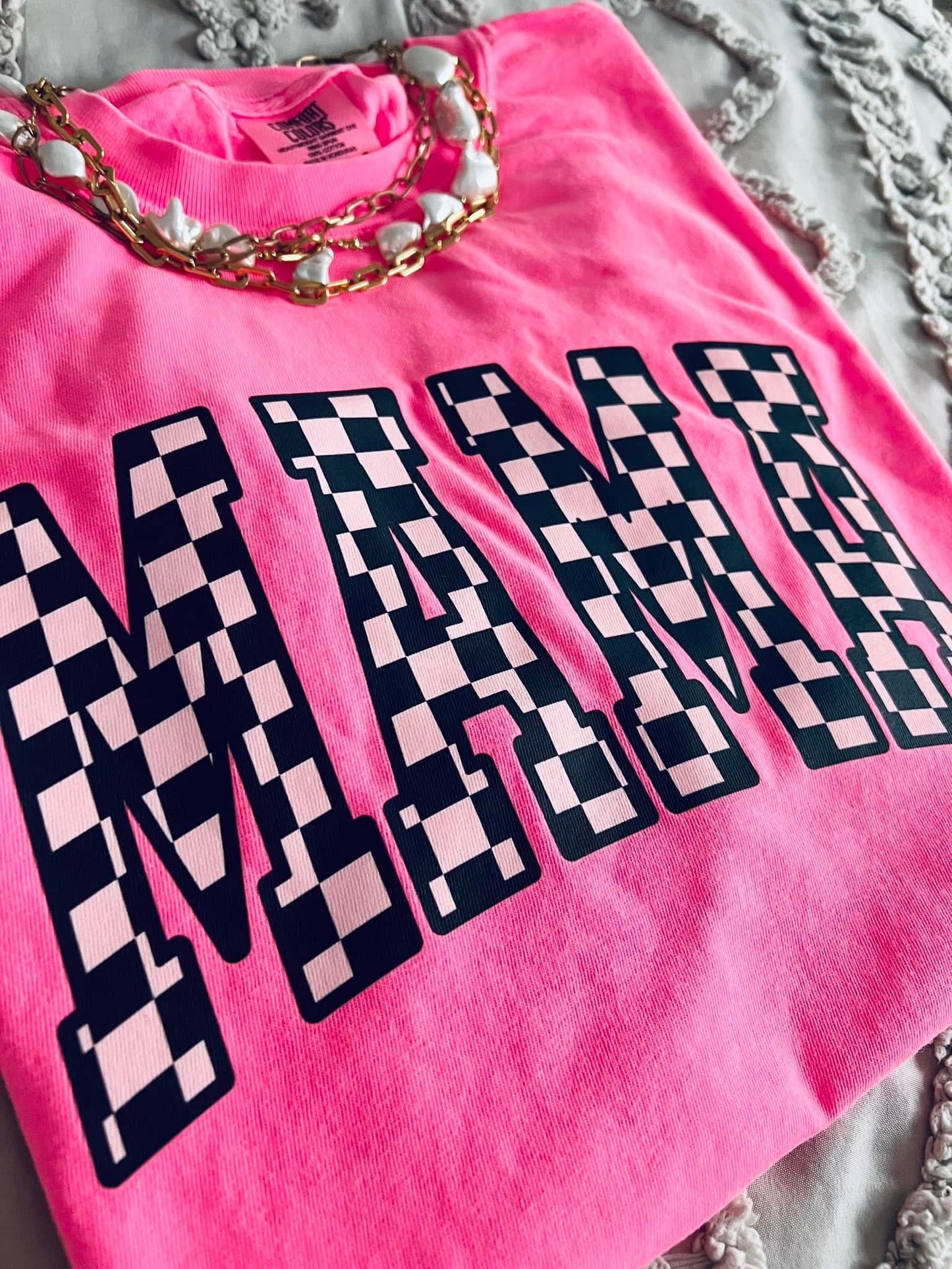 Neon Check Mama RTS