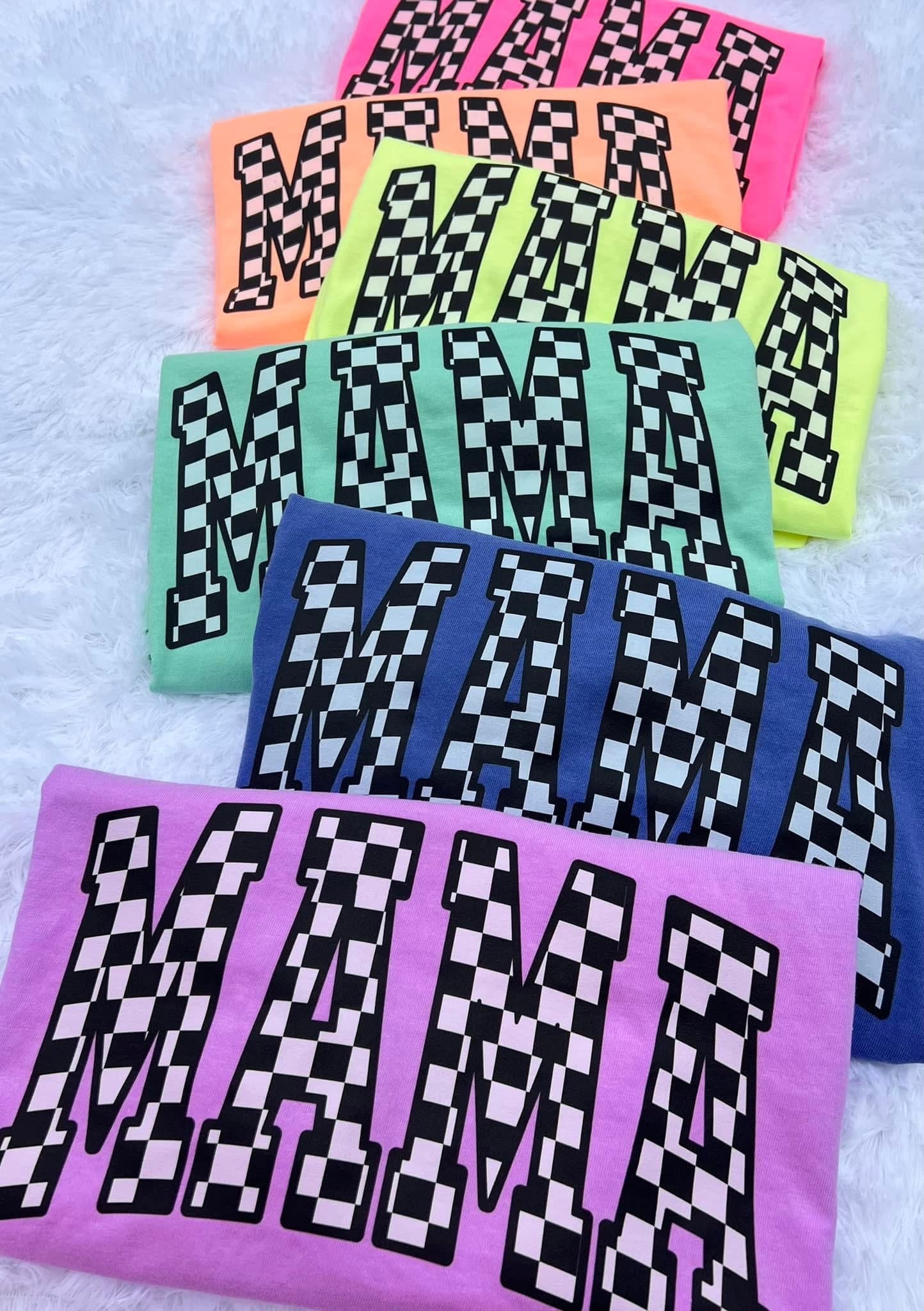 Neon Check Mama RTS