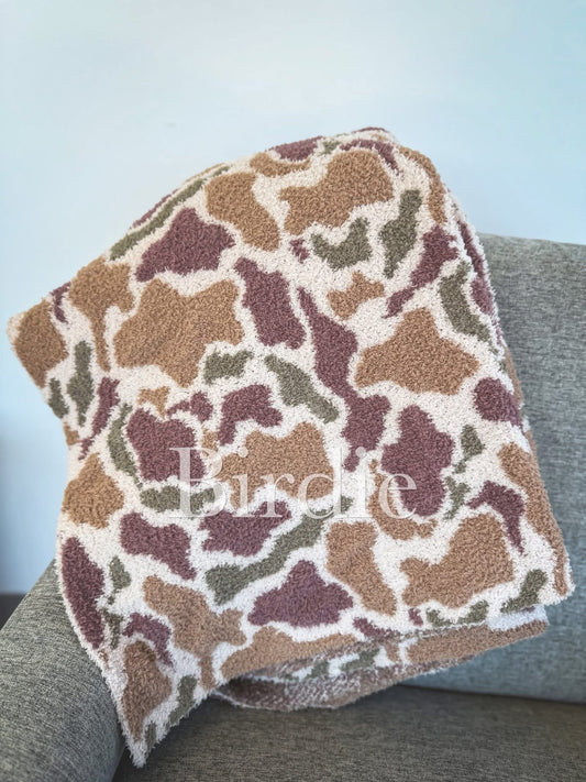 Camo Cloud Luxe Blanket PreO