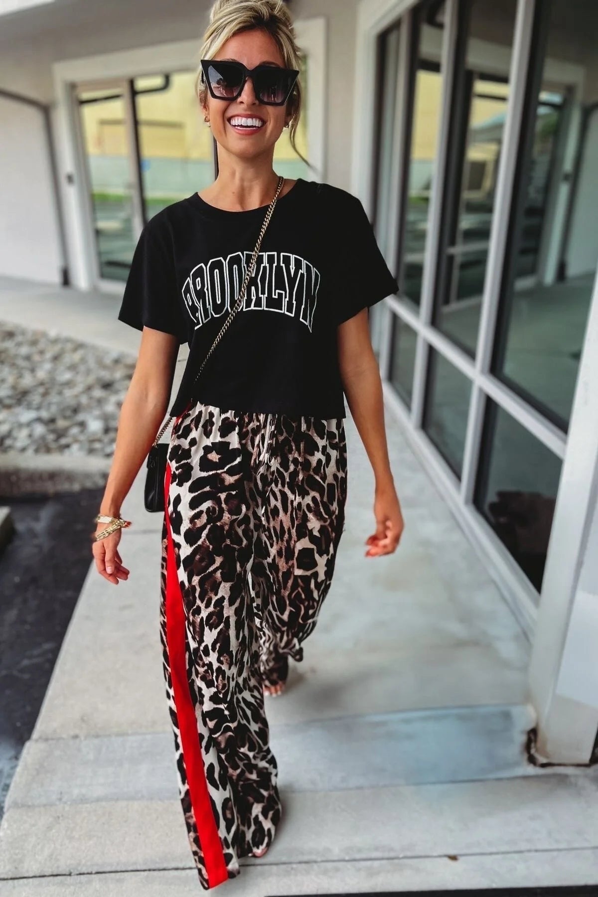 Wild Leopard Pants - Medium RTS