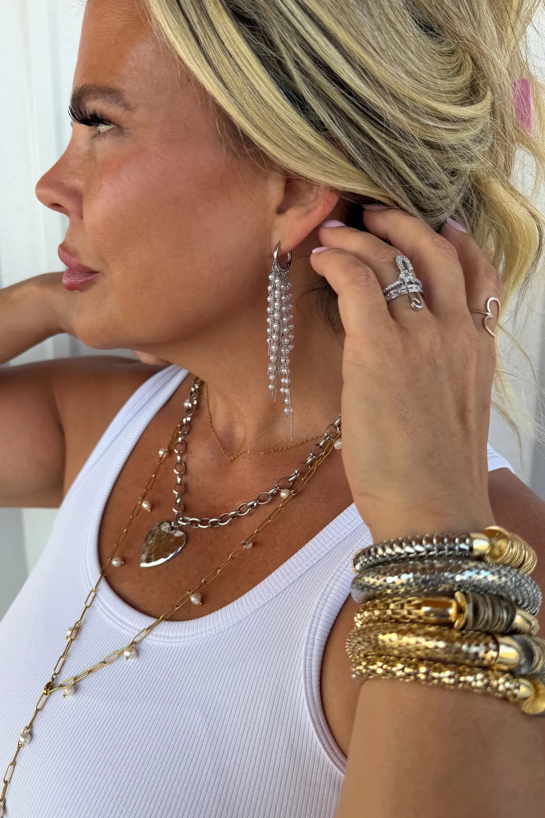 Pearl Party Earrings