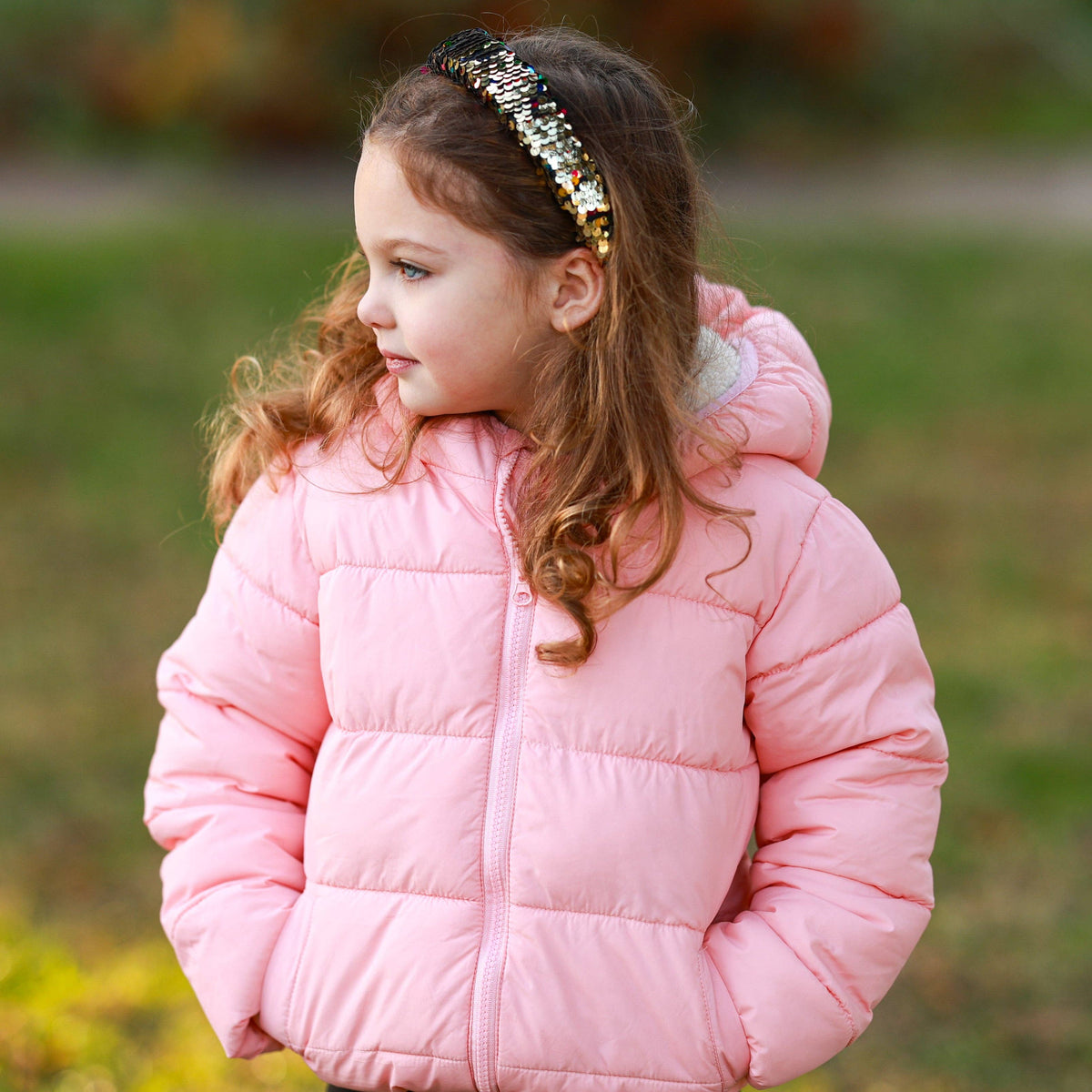 Reversible Sequins Headband