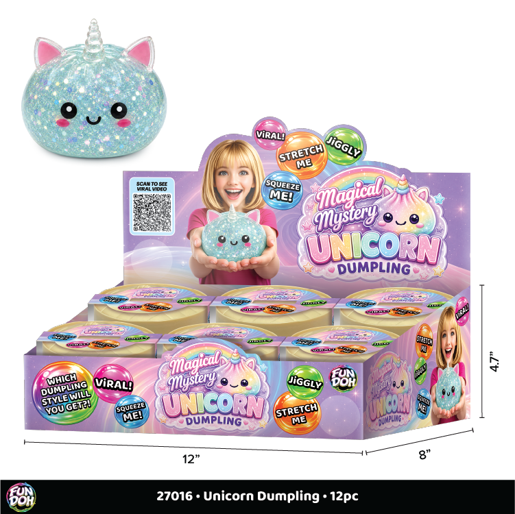 Unicorn Mystery Dumpling Squishy