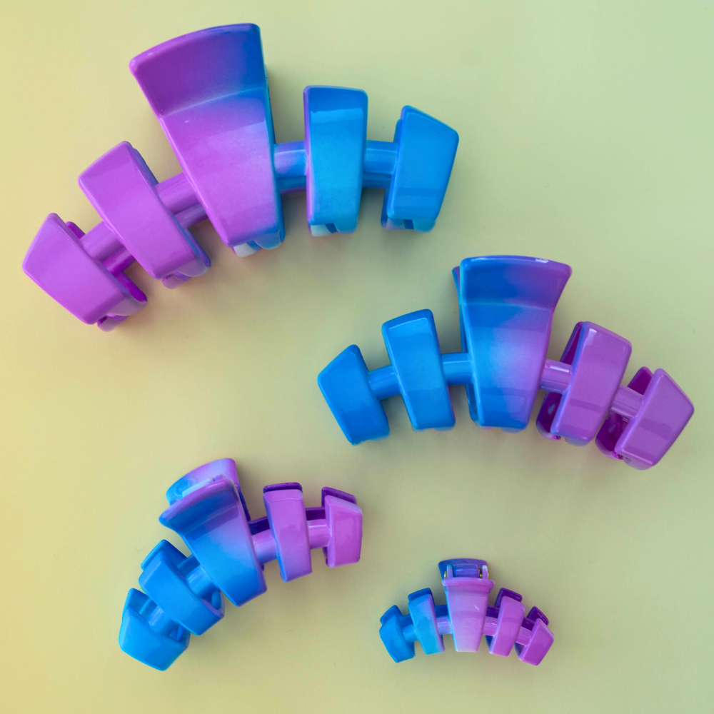 Classic Hair Clip | Large | Miami Vice Ombre