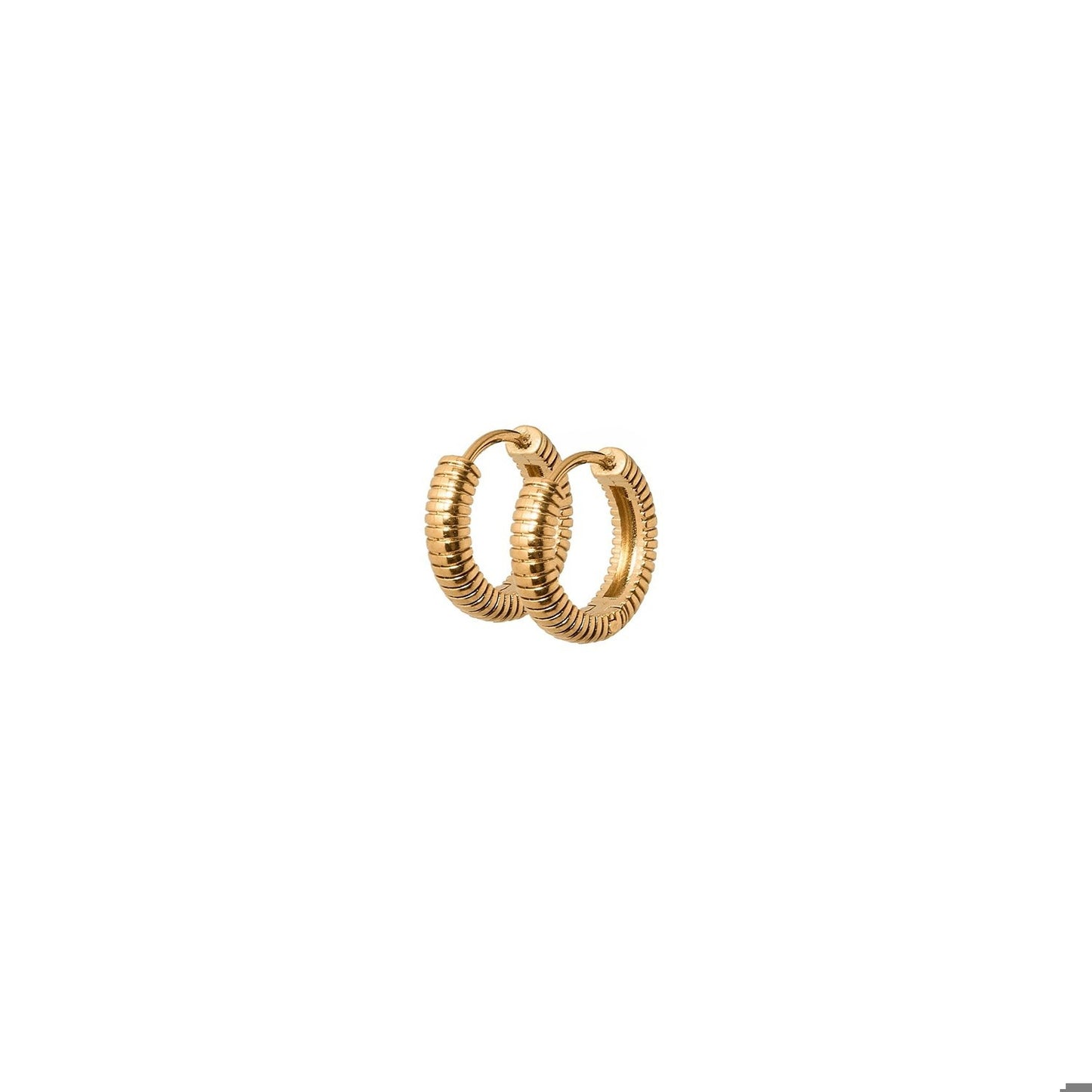 Huggie Earrings - November Gold