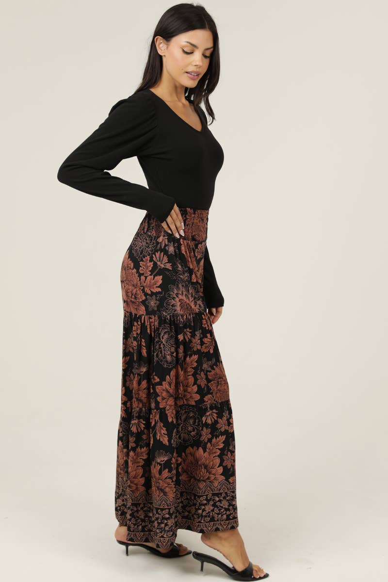 Waylyn Wide Leg Floral Printed Pants