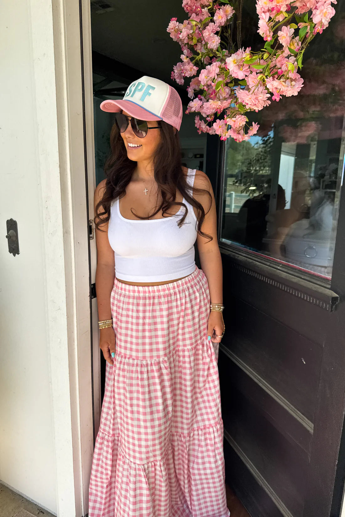 Vintage Picnic Maxi Skirt PreO