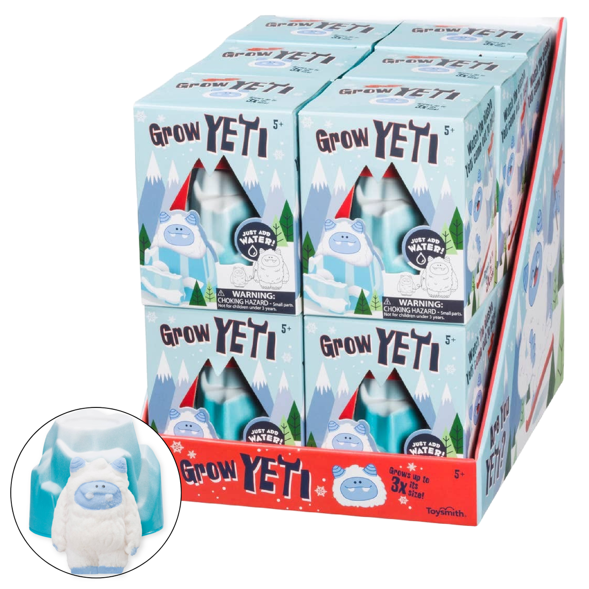 Melt N Grow Yeti, Holiday, Christmas, stocking stuffer