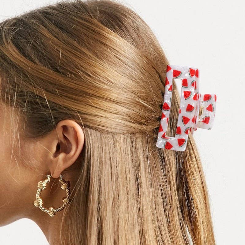Large Fruit Claw Clips