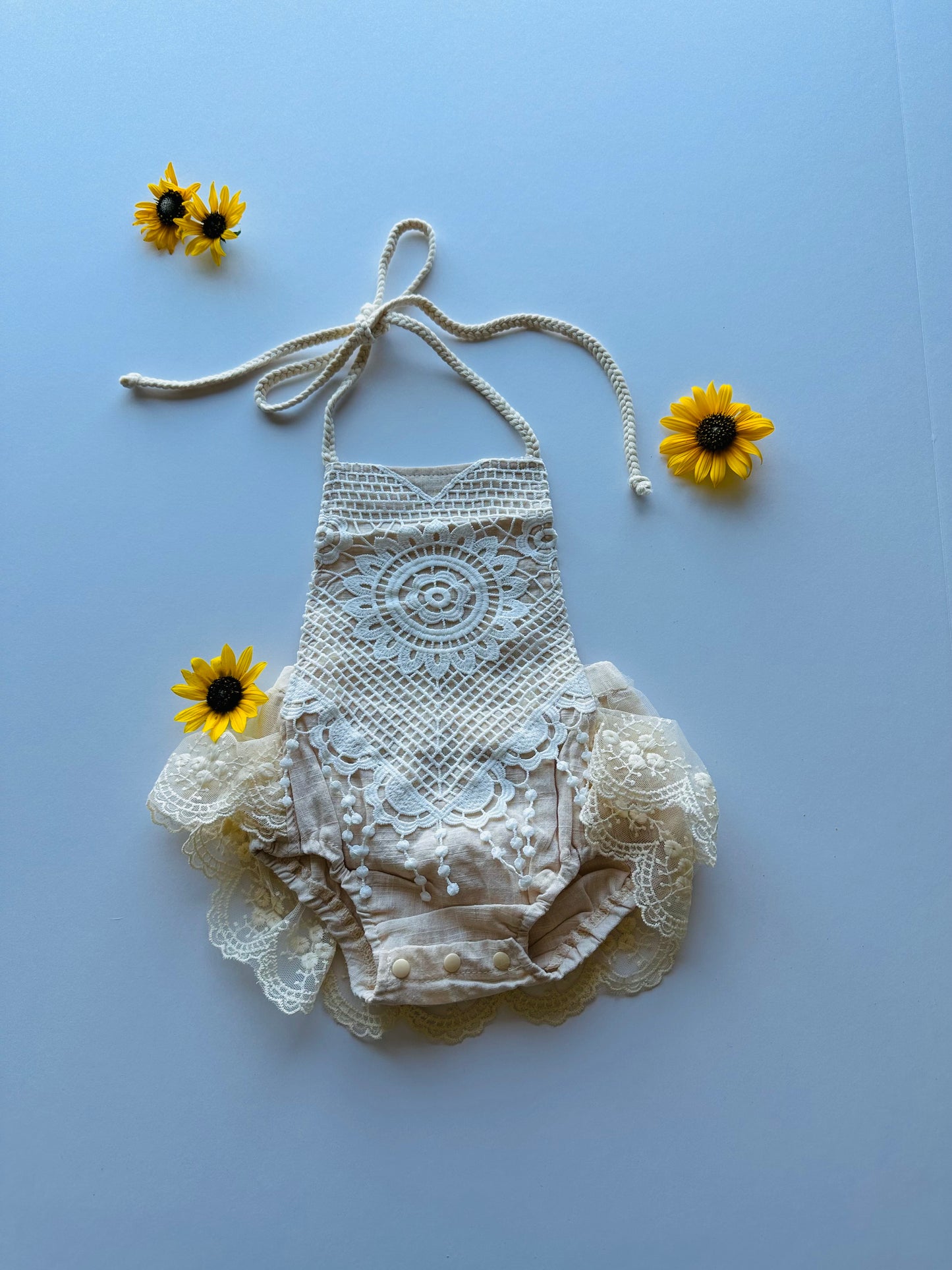 Wildflower Lace Romper