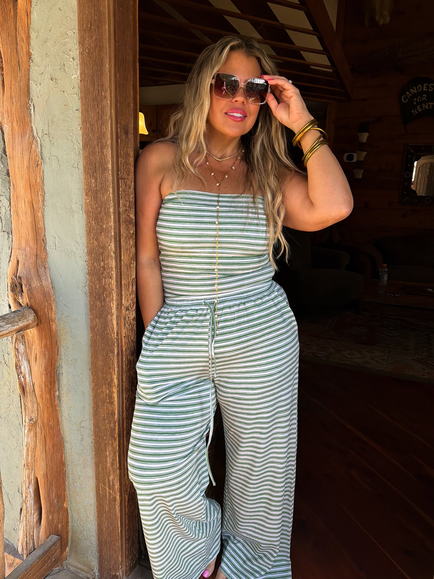 All American Babe Stripe Set
