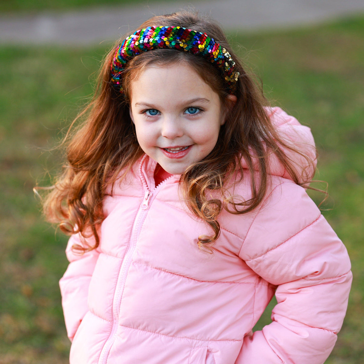 Reversible Sequins Headband