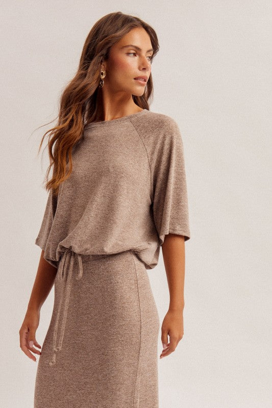Suburban Lounge Drawstring Top