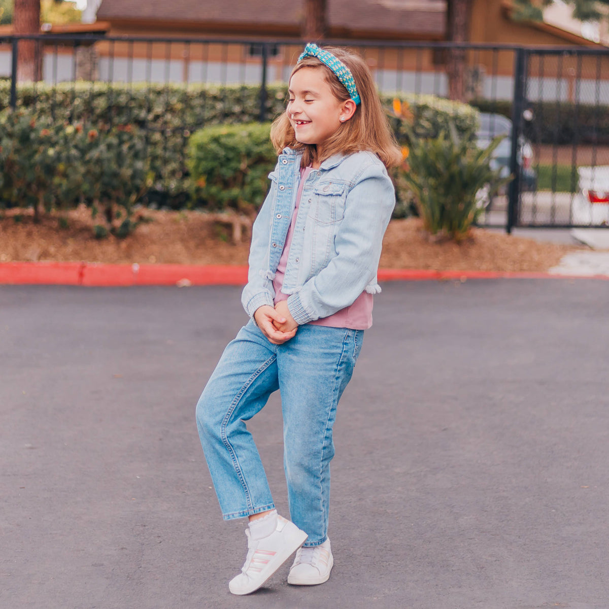 Kids Knotted Confetti Headband