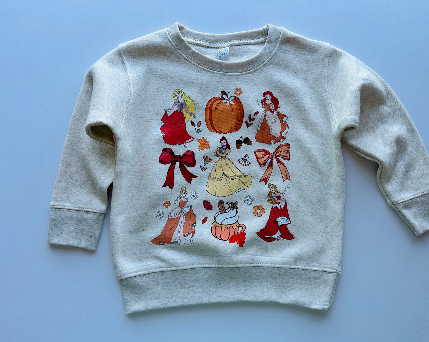 Fall Princess Collection Crew Toddler