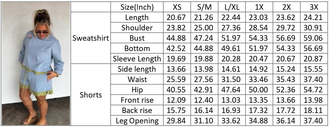 Spring In Bloom Shorts Set PREO