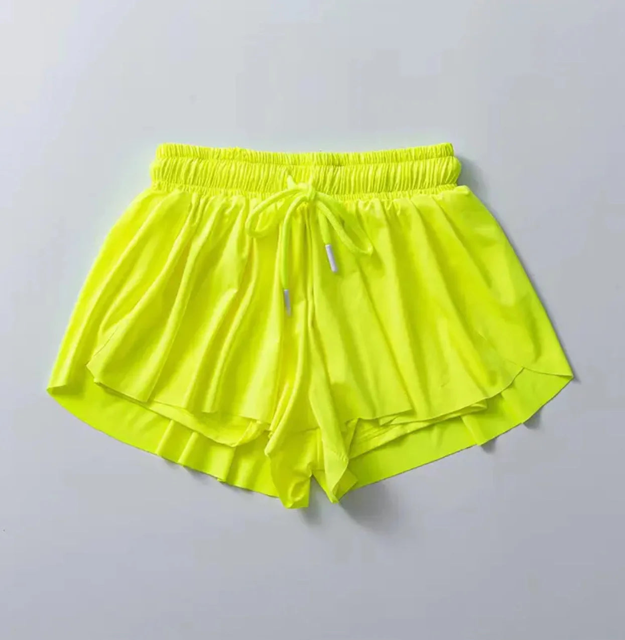 Girl’s Viral Flowy Shorts W/Built in Spandex