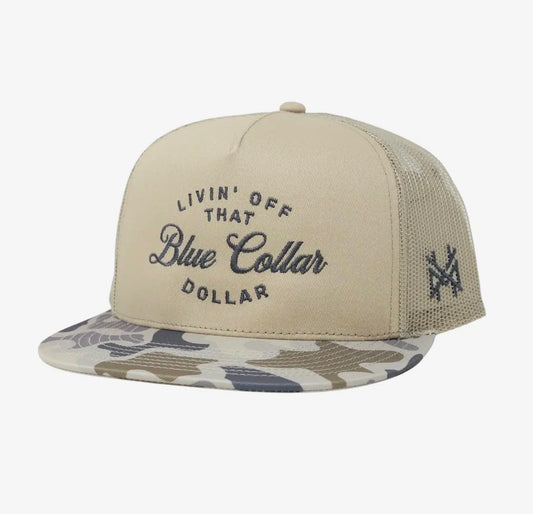 Blue Collar Dollar Hat Lowland Khaki