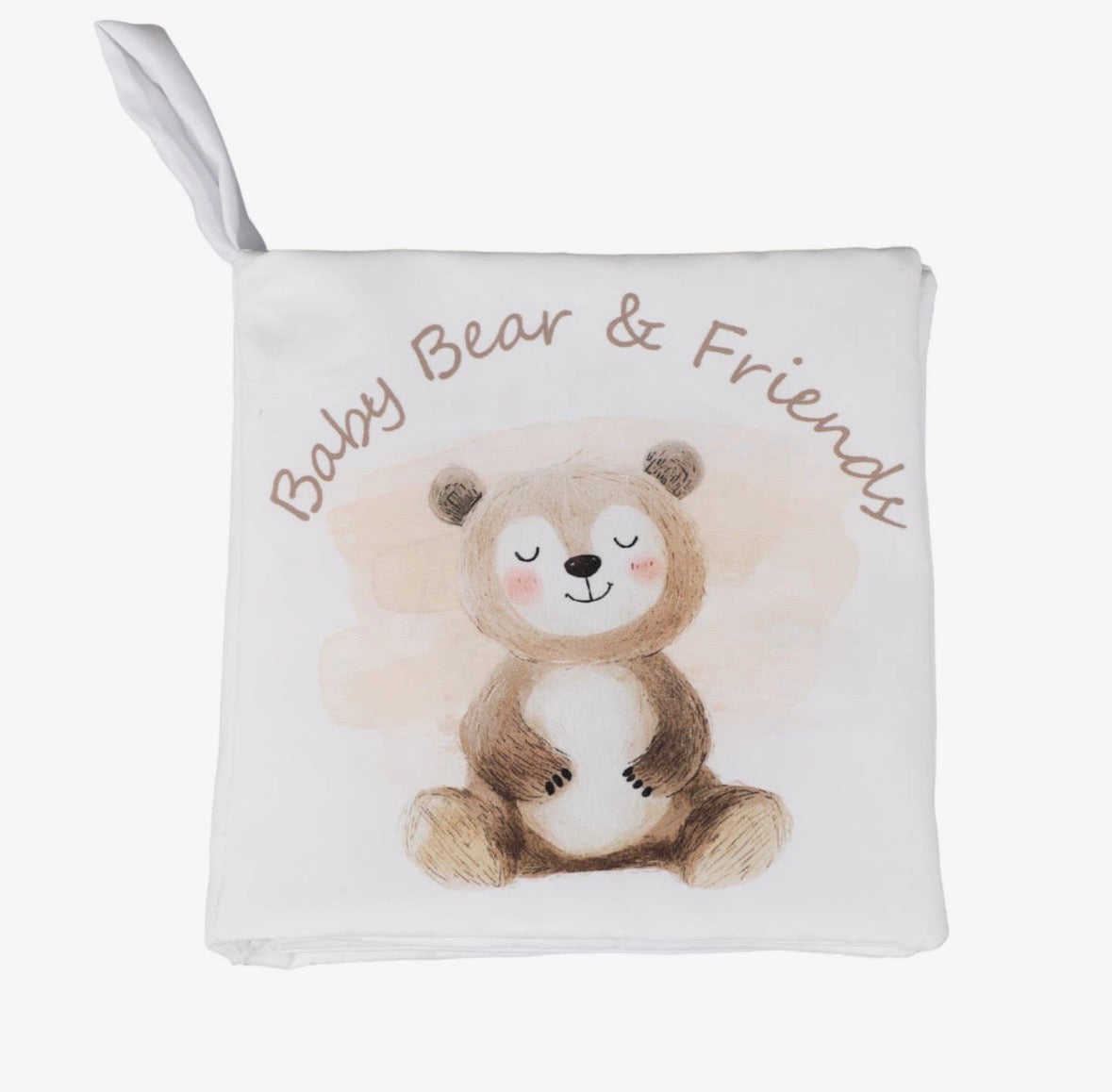 Baby Bear And Friends Soft Crinkle Cloth Baby Book