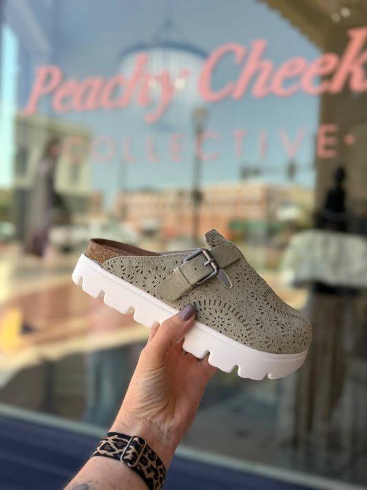 Lulu Clogs Sage