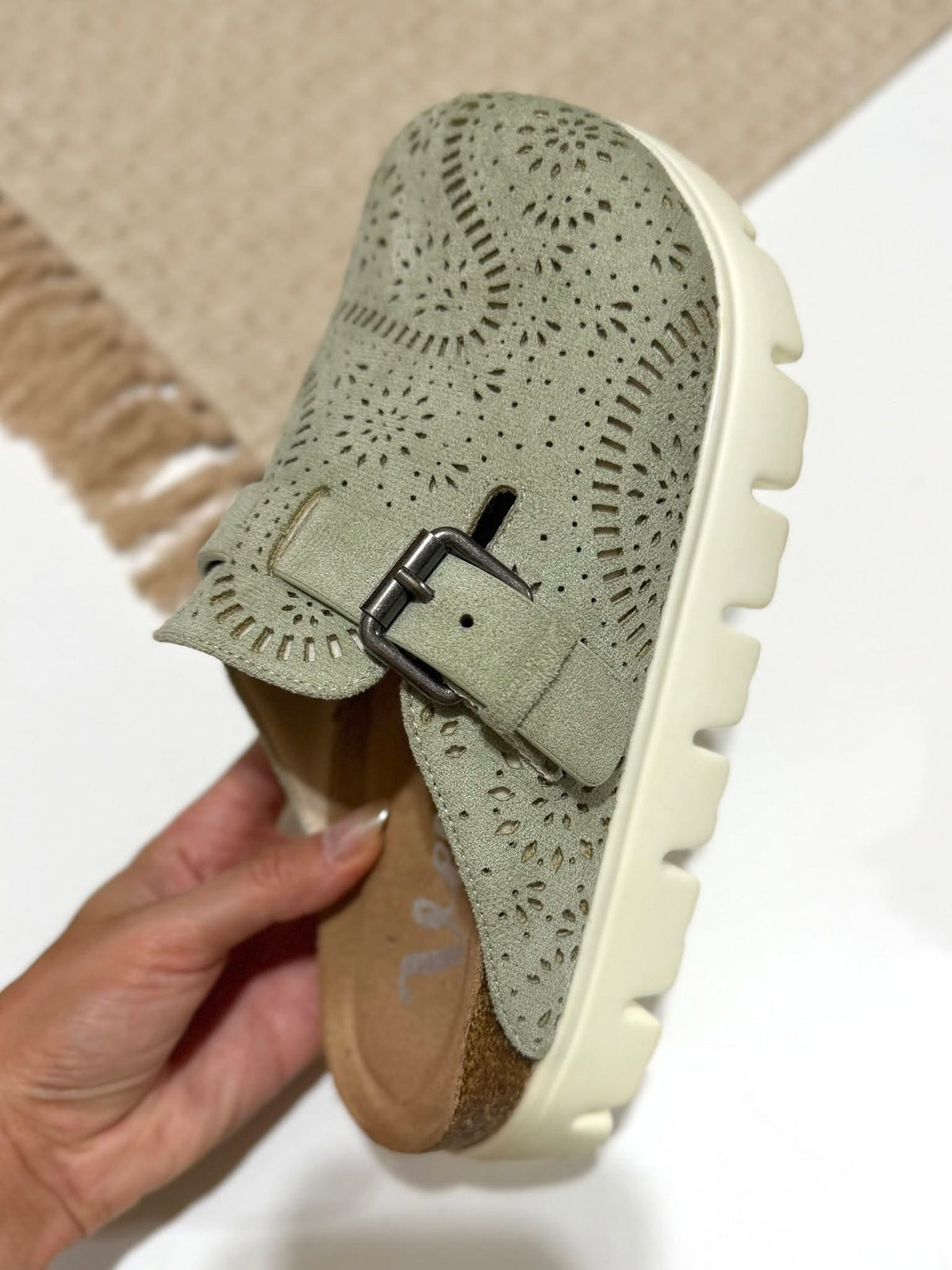 Lulu Clogs Sage