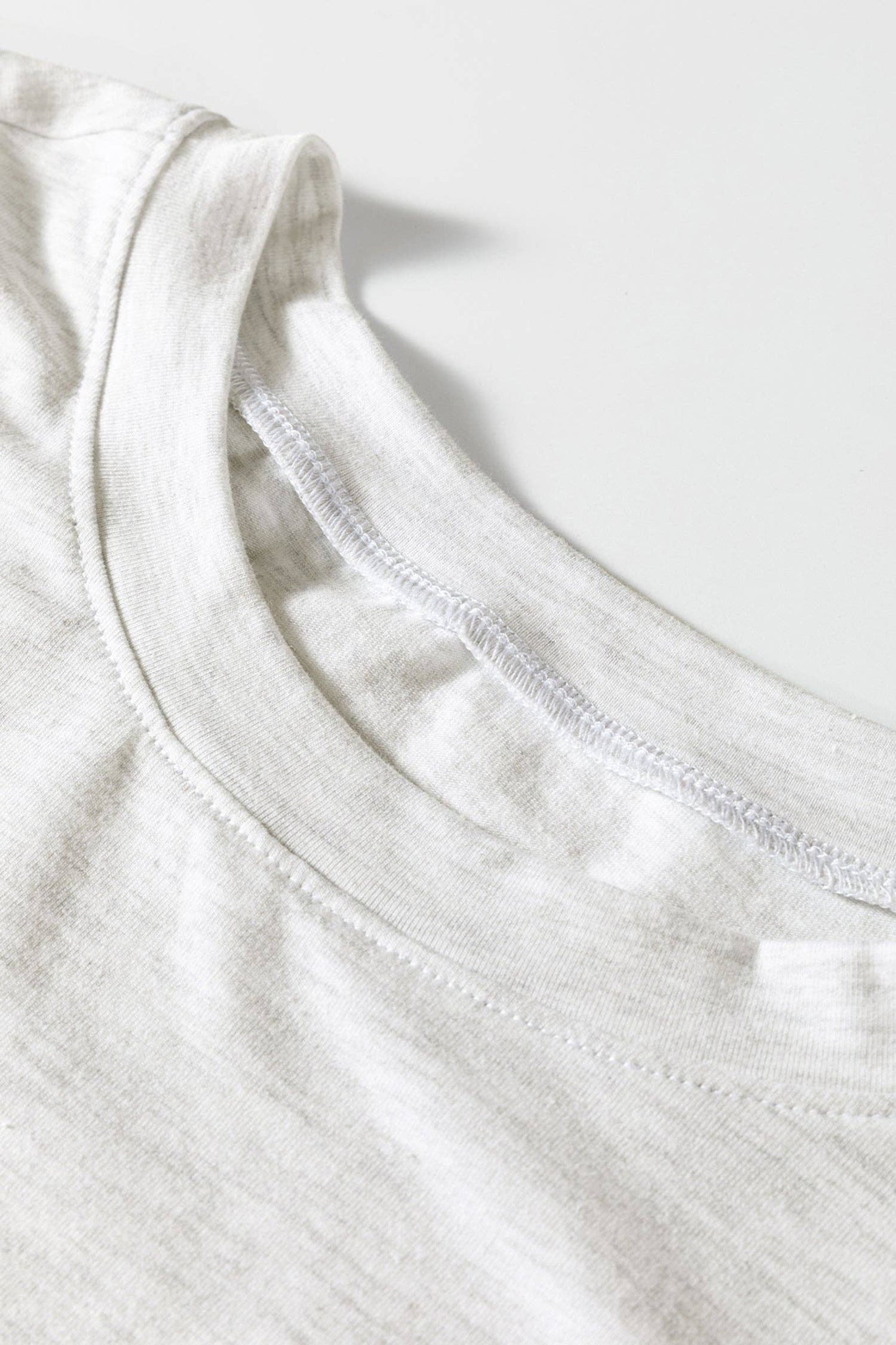 Oatmeal Shirred Cuff + Puff Sleeve Peasant Top