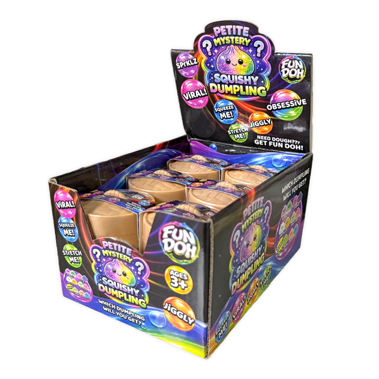 Fun Doh Petite 2.5-Inch Mystery Dumpling Squishy