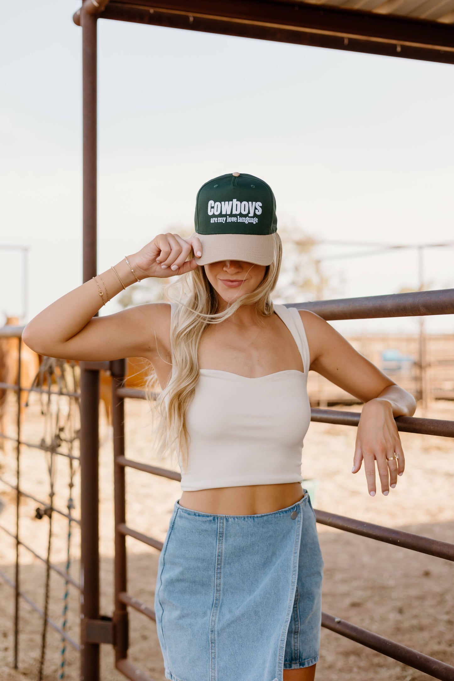 Cowboys Are My Love Language Hat