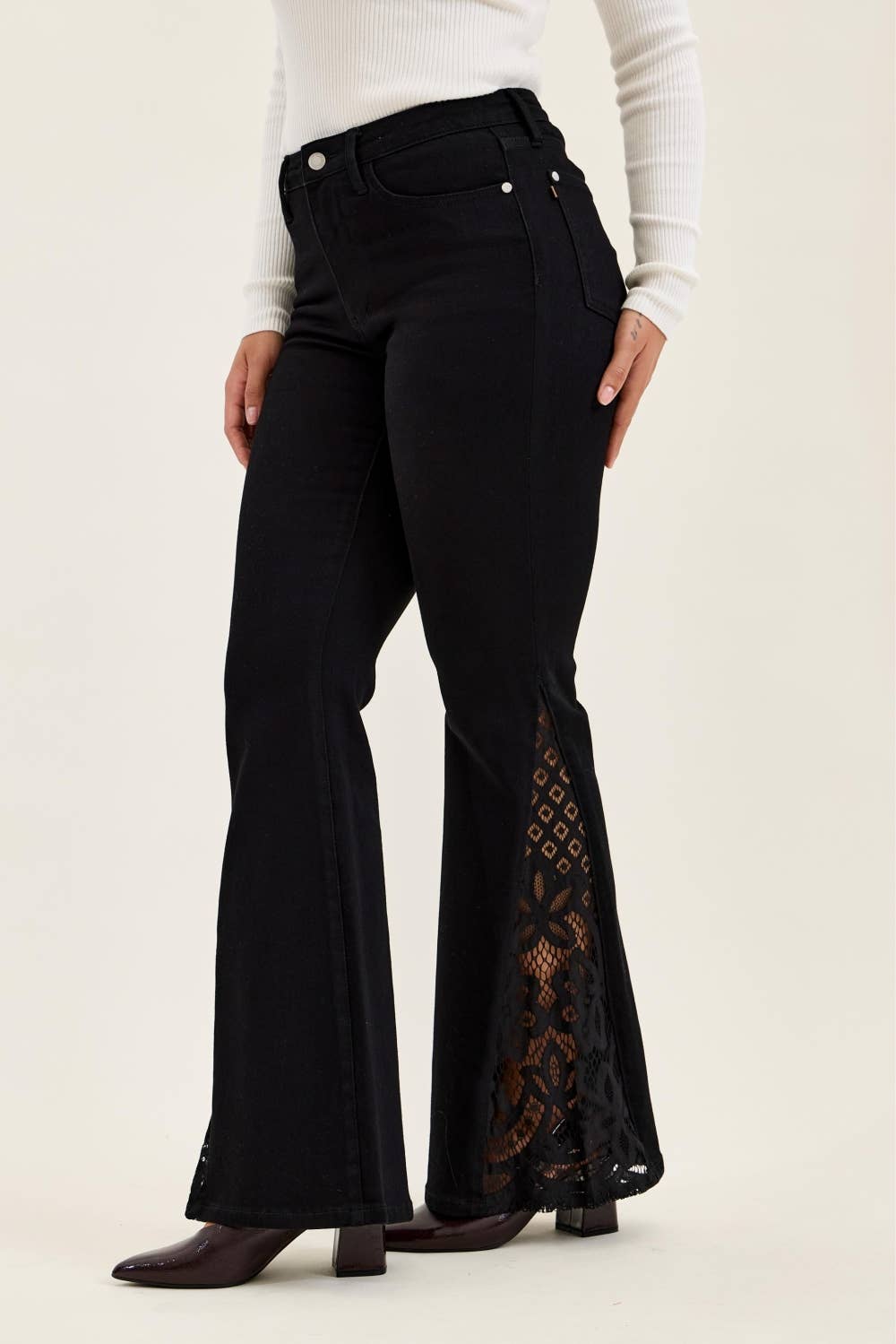Black Shadow Lace Judy Blue