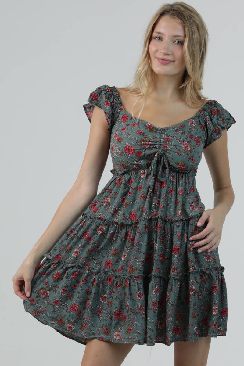 Rosemary Tiered Ruffle Dress