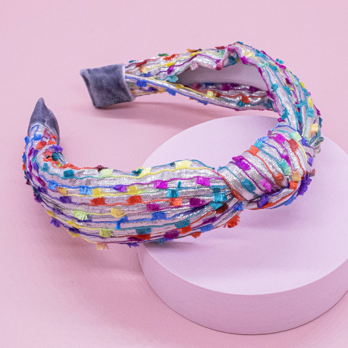 Kids Knotted Confetti Headband