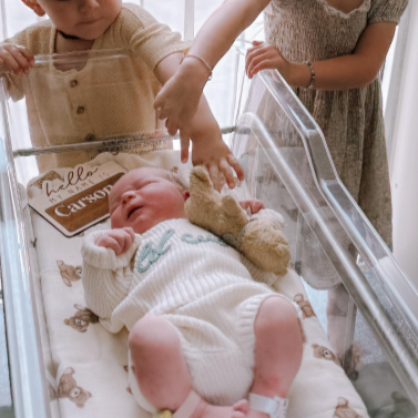 Bamboo Muslin Swaddle Teddy Bear Blanket