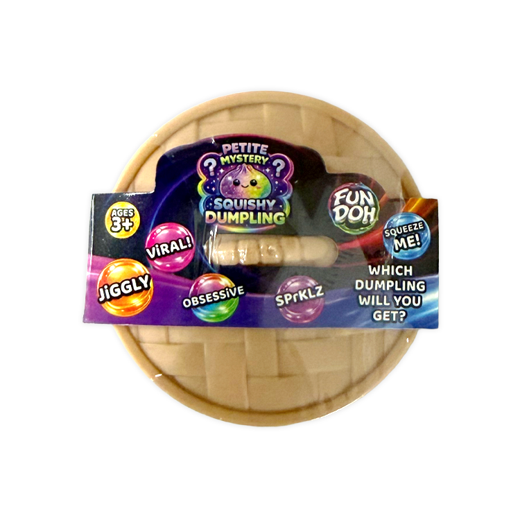 Fun Doh Petite 2.5-Inch Mystery Dumpling Squishy