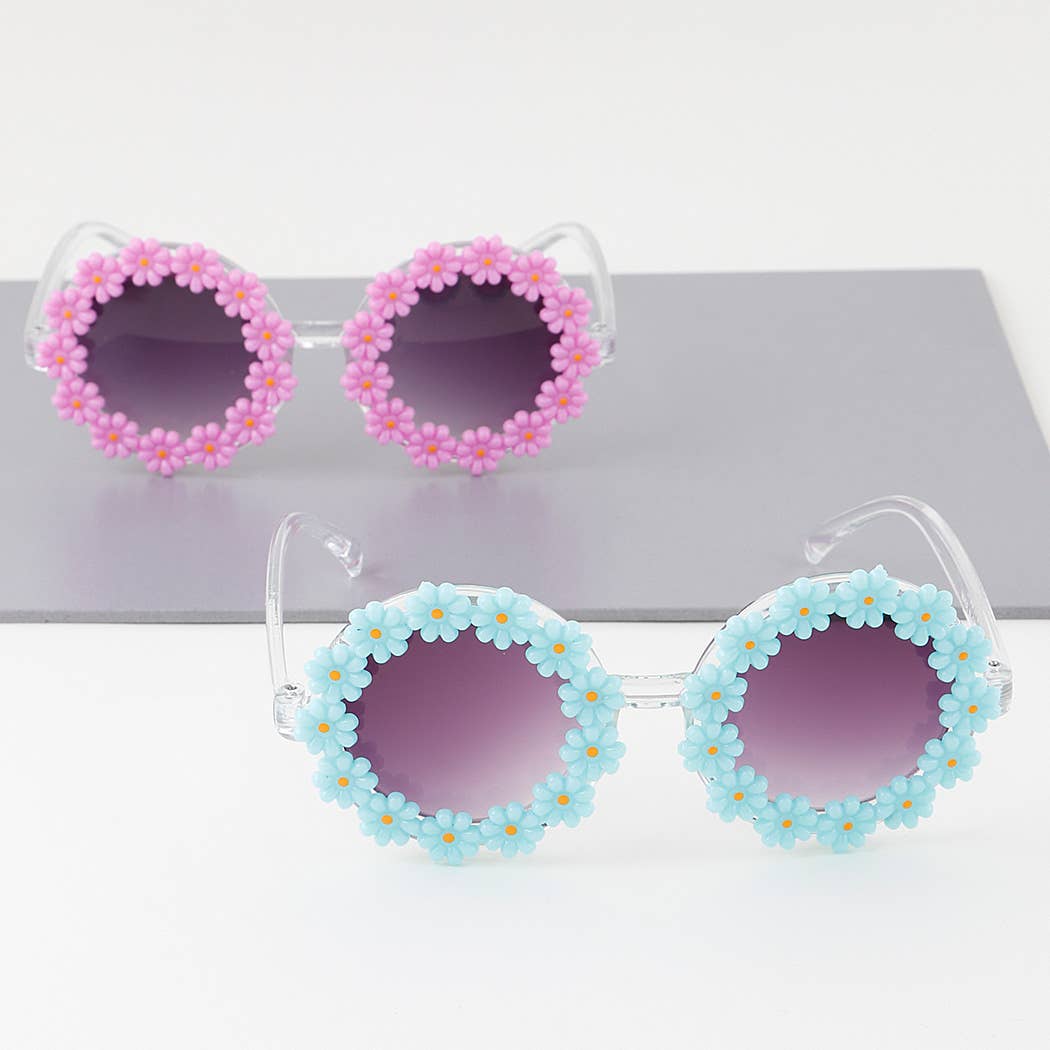 Cute Flower Tinted Sunnies
