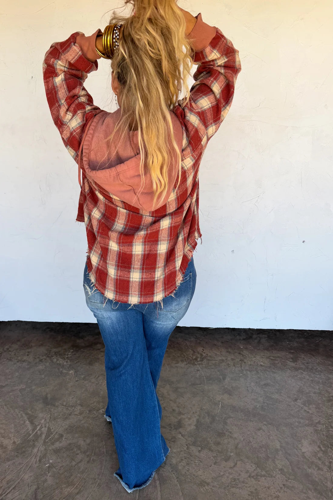 Mountain Morning Plaid Shacket