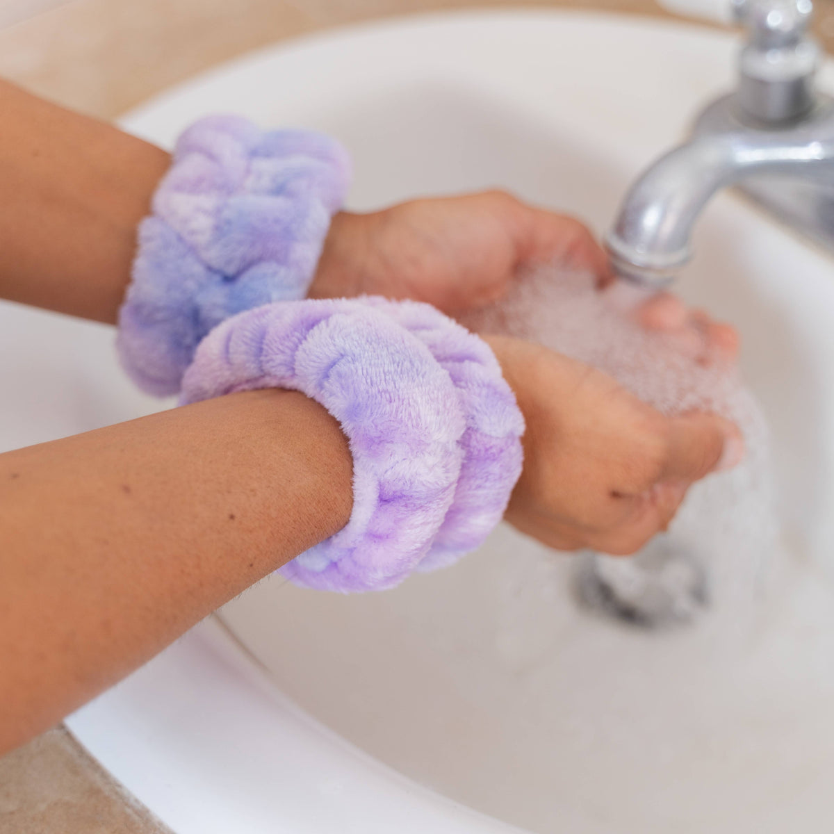 Self Care Spa Headband & Wristband Set